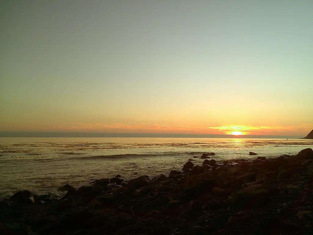 Sunset at Gitchel Creek