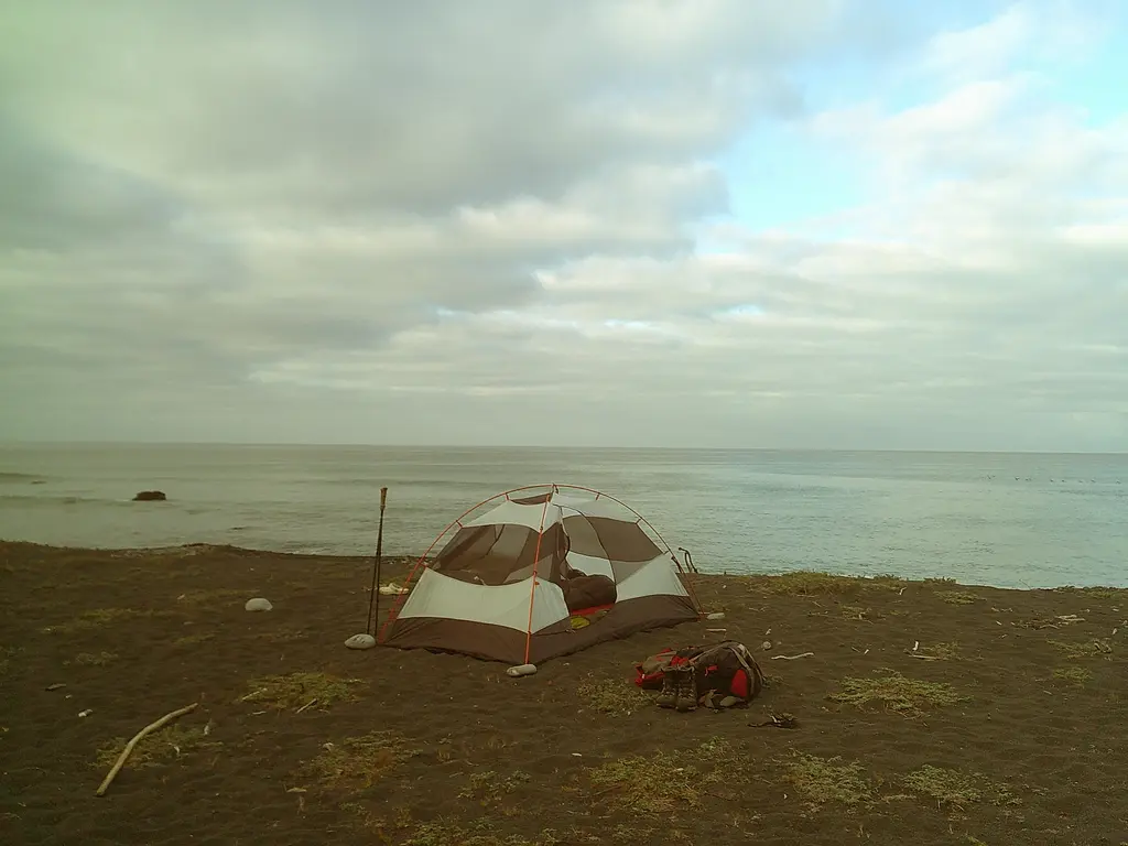 Camp at Big Flat